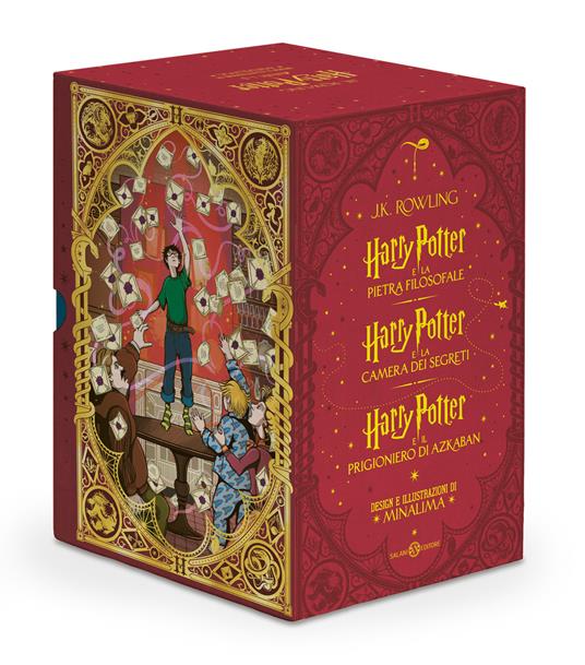 HARRY POTTER: COFANETTO MINALIMA 182/3