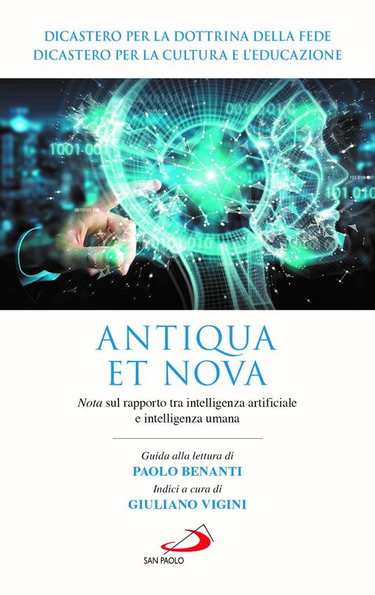 ANTIQUA ET NOVA NOTA SUL RAPPORTO TRA INTELLIGENZA ARTIFICIALE E U
