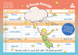PICCOLO PRINCIPE.CALENDA. FAMIGLIA 2026