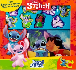 STITCH. LEGGI E ATTACCA. EDIZ. A COLORI. GIOCHI DA TAVOLO, PERSONAGGI 3D